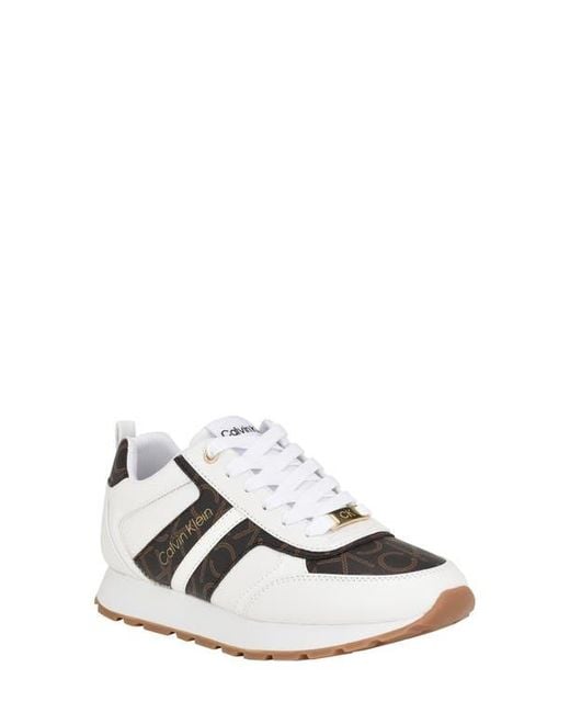 Calvin Klein White Carlla Sneaker
