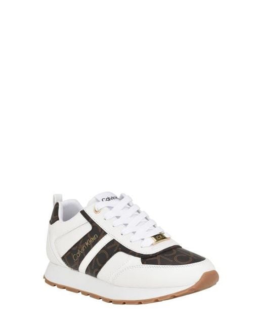Calvin Klein White Carlla Sneaker