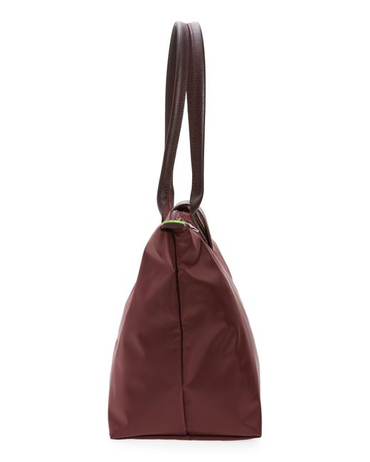 Longchamp Le Pliage Green Recycled Canvas Large Shoulder Tote in Purple |  Lyst