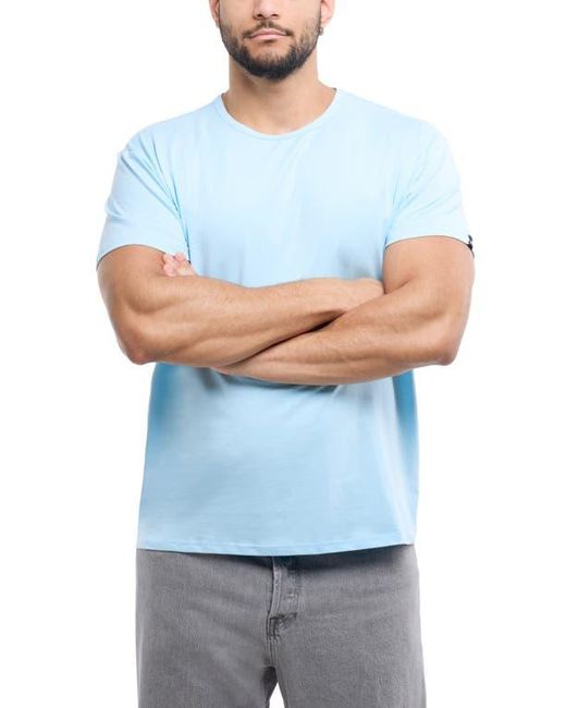 Xray Jeans Blue Flex Crewneck T-Shirt for men