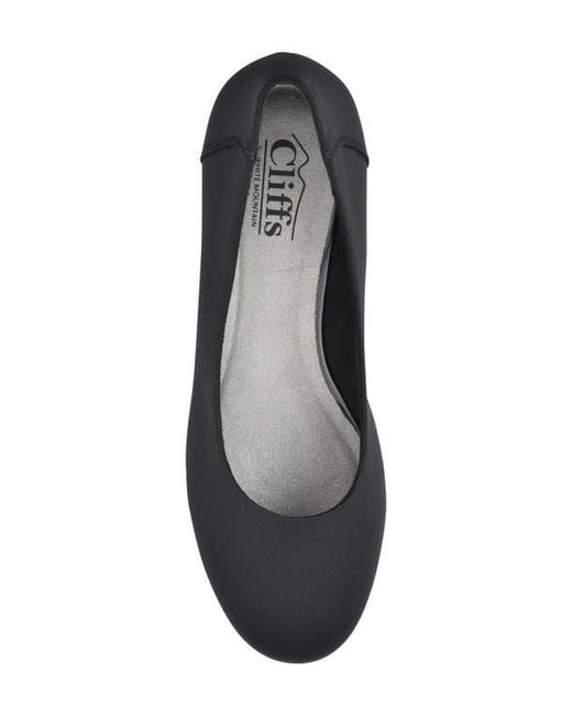 White Mountain Black Boldness Wedge Pump