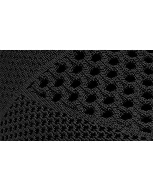 Chelsea Crew Black Ruby Knit Slip-On Sneaker