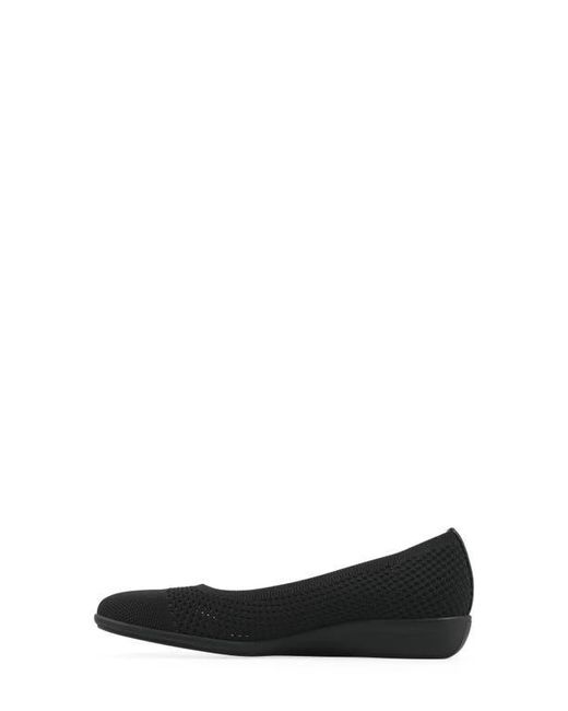 White Mountain Black Florian Ballet Flat