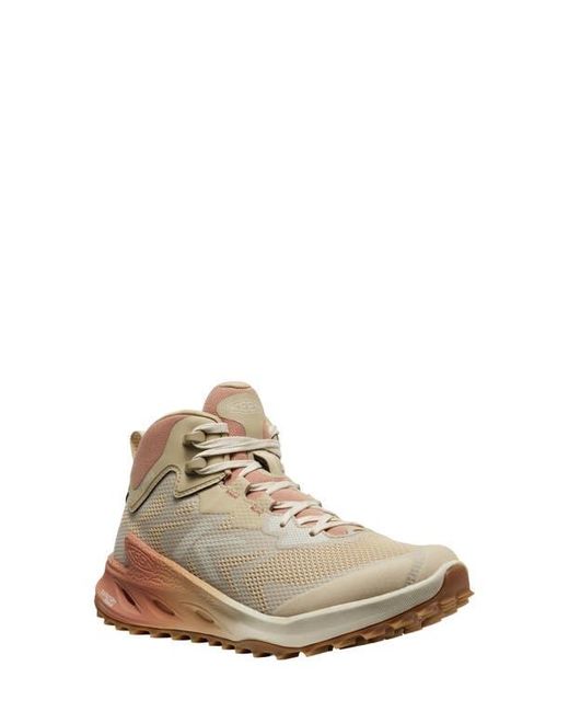 Keen White Zionic Nxt Waterproof Mid Hiking Boot