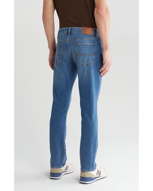 Lucky Brand Blue 121 Slim Straight Jeans for men