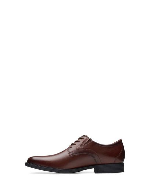 Clarks Brown Whiddon Pace Derby for men