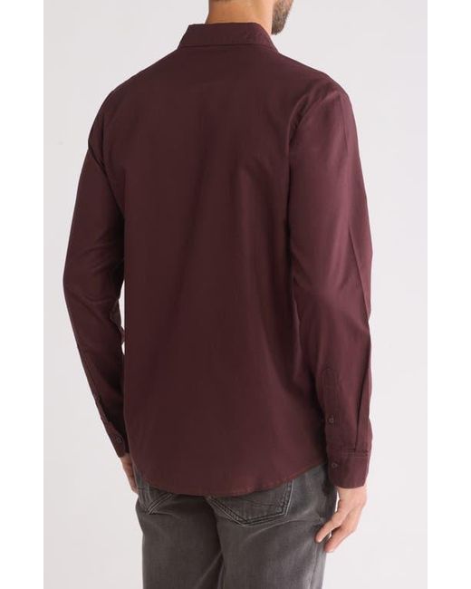 Volcom Purple Orion Button-Up Shirt for men