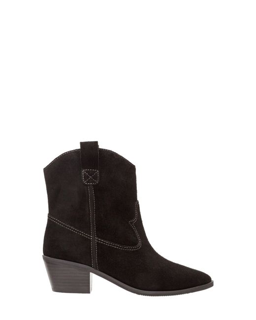 Lisa Vicky Black Sway Pointed Toe Bootie