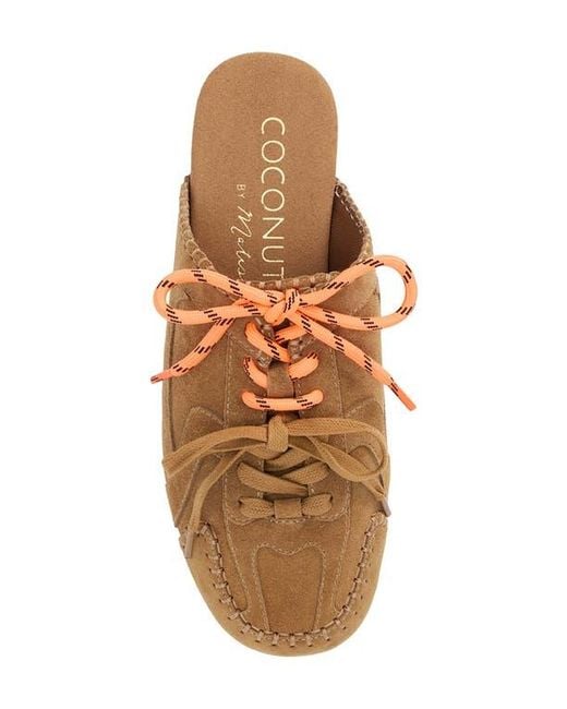 Matisse Brown Devyl Lace-Up Mule