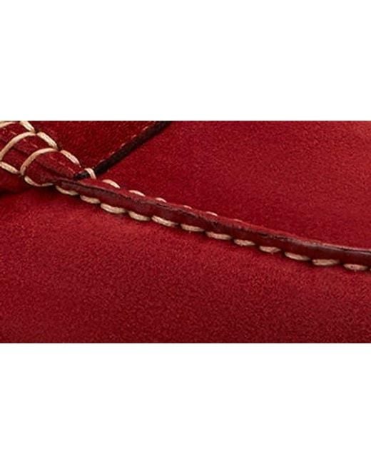 Stuart Weitzman Red Brady Penny Loafer for men