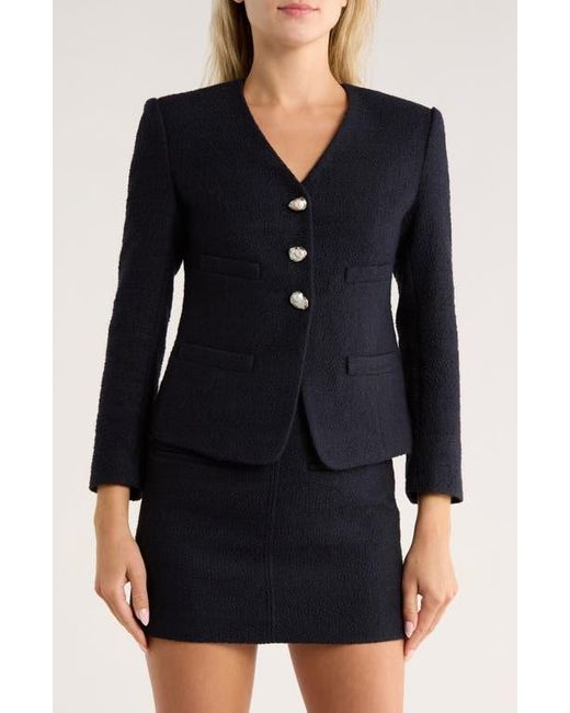 A.L.C. Blue Luca Tweed Jacket