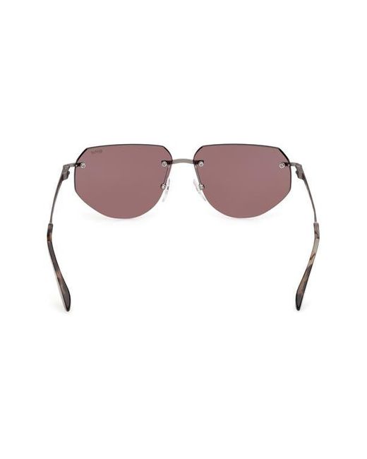 BMW Purple 59Mm Sunglasses for men
