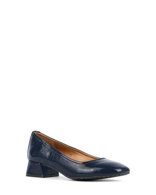 Donald J Pliner Blue Rya Square Toe Pump