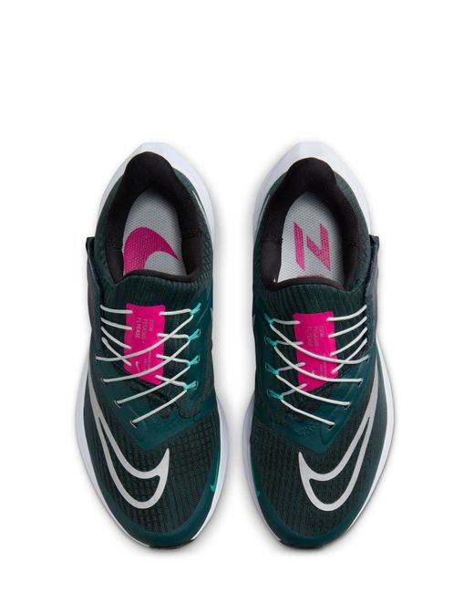 Nike Green Air Zoom Pegasus 39 Flyease Running Shoe