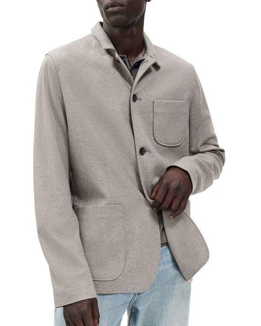 Rag & Bone Gray Prospect Wool Blend Cardigan for men