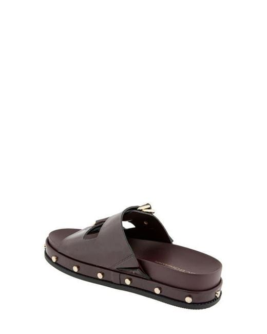 BCBGeneration Red Bamba Slide Sandal
