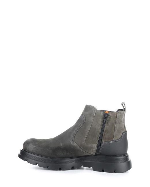 Ambitious Black 11758 Lug Sole Chelsea Boot for men