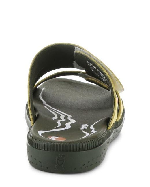 Softinos Yellow Slide Sandal
