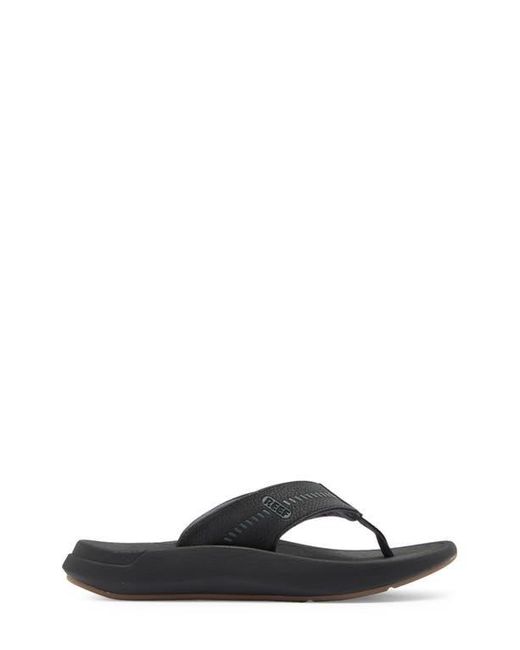 Reef Black Swellsole Rover Flip Flop for men