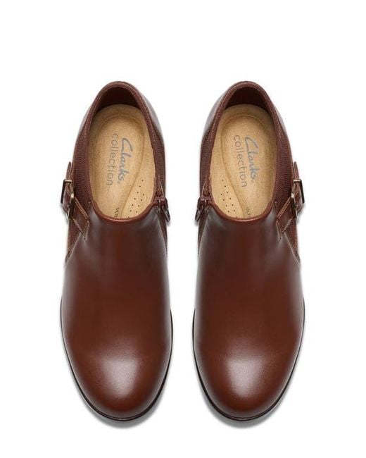 Clarks Brown Emily2 Darcey Bootie
