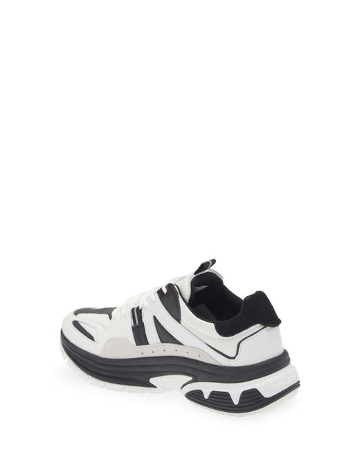 Karl Lagerfeld White Colorblock Sneaker for men