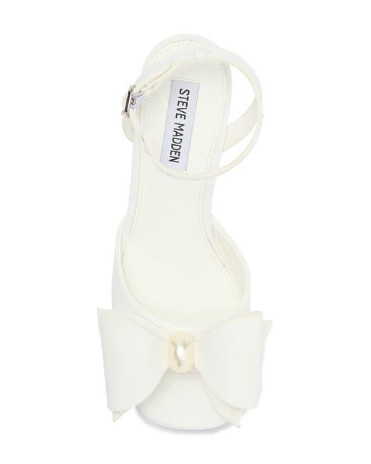 【Steve Madden】Aerin Bow プラットフォーム サンダル Steve Madden Aerin Bow Platform Sandal (Women) | Nordstromrack