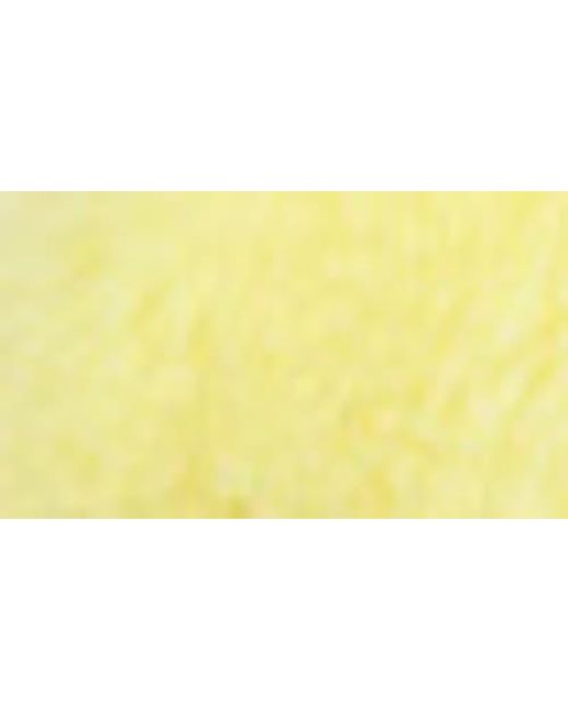Journee Collection Yellow Journee Relaxx Faux Fur Slipper