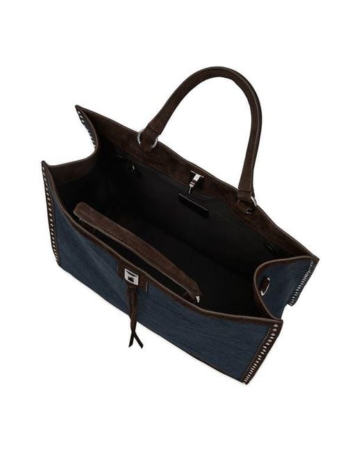 Rebecca Minkoff Blue Darren Surplus Tote Bag