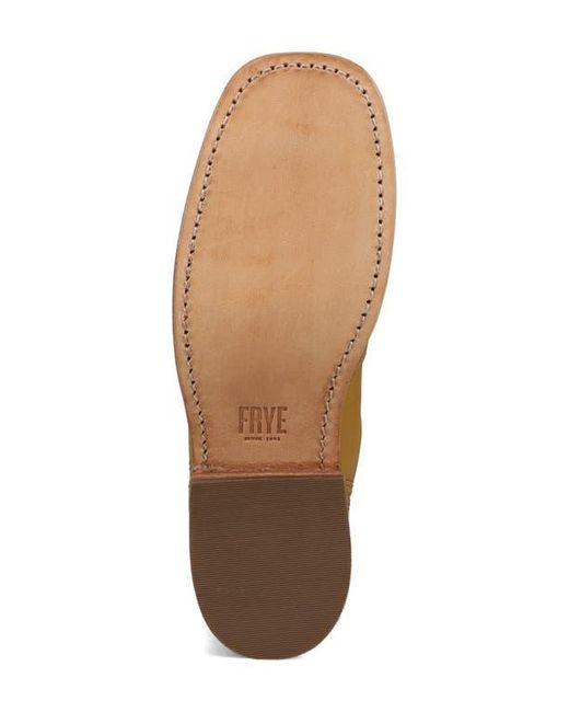 Frye Brown Campus Platform Chelsea Boot