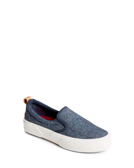 Sperry Top-Sider Pier Wave Slip-on Sneaker In Navy At Nordstrom Rack in ...