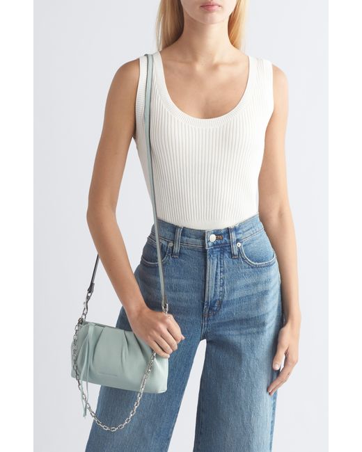 Aimee Kestenberg Blue Charismatic Leather Shoulder Bag