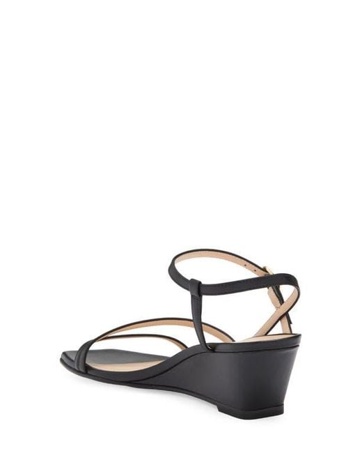 Stuart Weitzman Metallic Oasis 50 Wedge Sandal