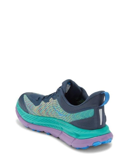 Hoka One One Blue Mafate Speed 4 Trail Running Shoe for men