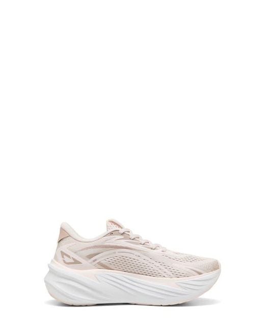 PUMA White Maxima Pro Sneaker