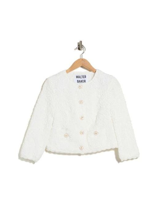 Walter Baker White Ava Lace Jacket