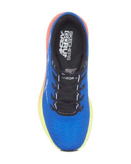 Skechers Blue Go Run Razor 5 Running Shoe for men