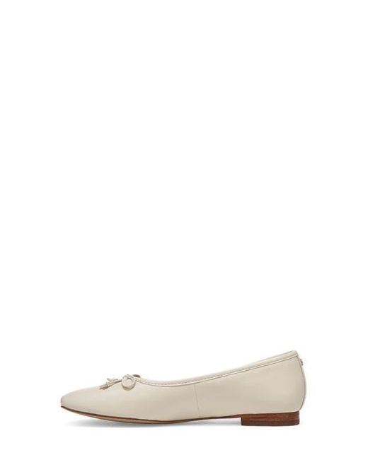 Sam Edelman White Meadow Ballet Flat