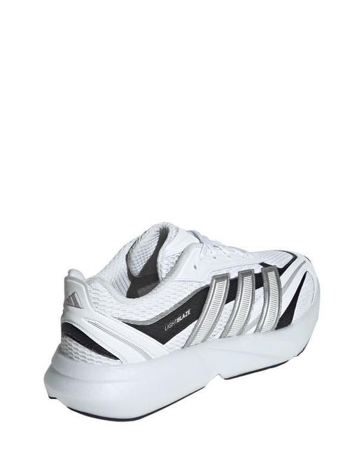 Adidas White Lightblaze Glow Sneaker for men