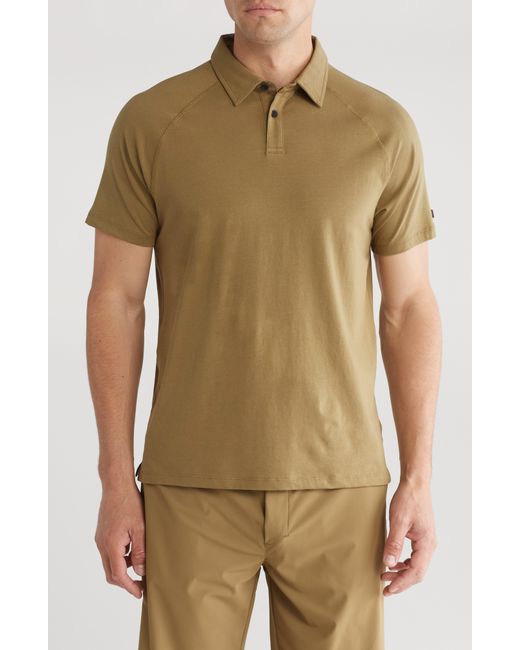 Kenneth Cole Green Active Upf 50+ Polo for men