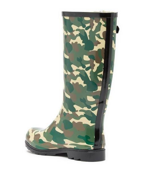 Nomad Green Drench Waterproof Rain Boot