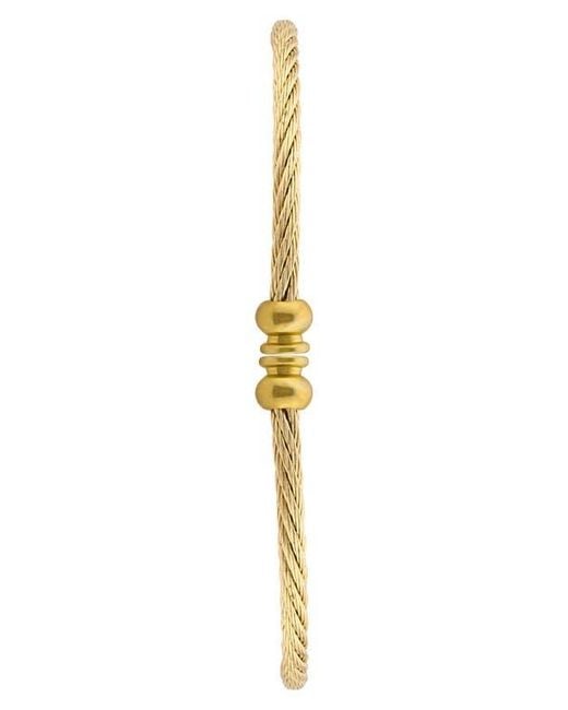 BCBGMAXAZRIA Green Sienna Cable Bangle Watch for men