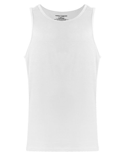 Pair of Thieves White 2-pack Tank Undershirts for men
