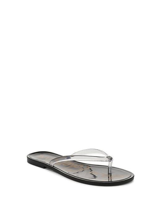 Sam Edelman White Dean Flip Flop