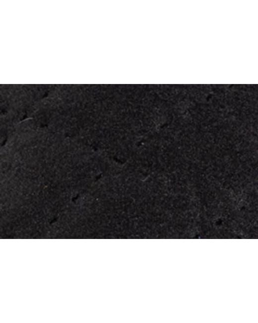 Muk Luks Black Charlee Faux Fur Clog Slipper