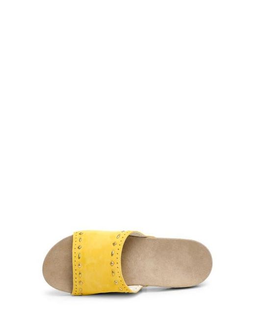 Revitalign Yellow Sofia Stud Sandal