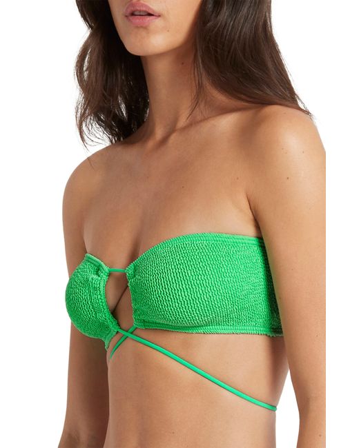 Bondeye Green Bound By Bond-eye Margarita Strapless Bikini Top