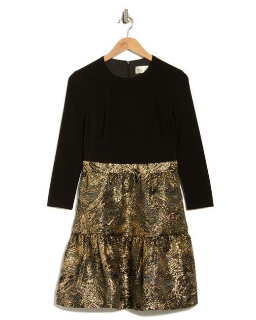 slim fit dress slacks Pixie Mix Print Fit & Flare Mini Dress