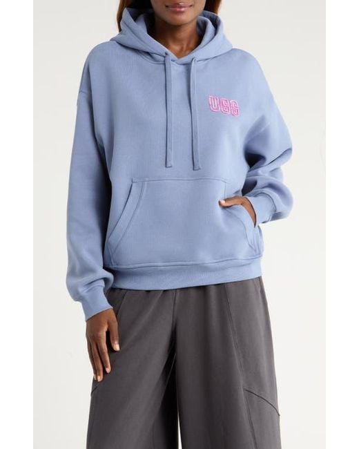 Ugg Blue Logo Hoodie
