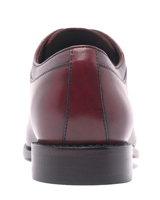 Anthony Veer Purple Oxblood Split-Toe Wallace Derby Shoes for men