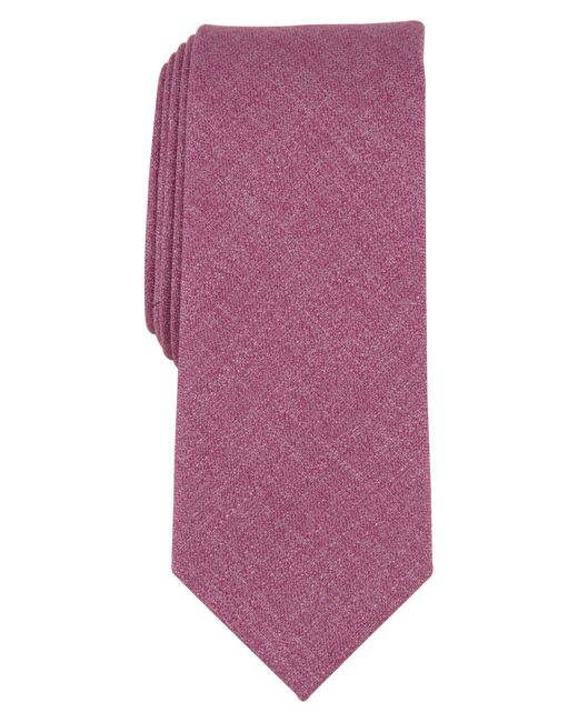 Original Penguin Purple Soria Solid Tie for men